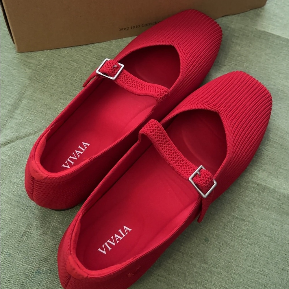 Vivaia Margot Mary-Jane Shoes NEW